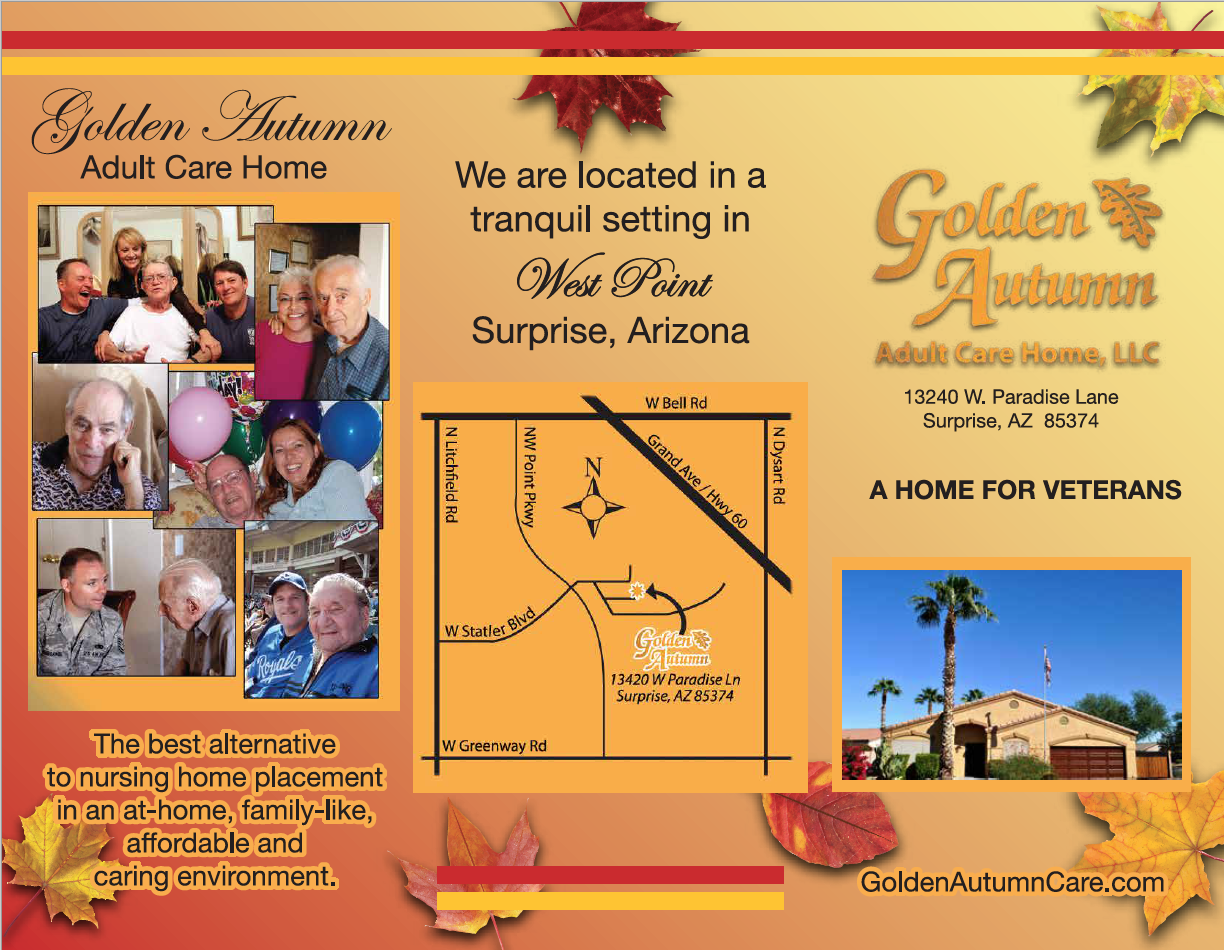 Golden Autumn Adult Care Brochure 